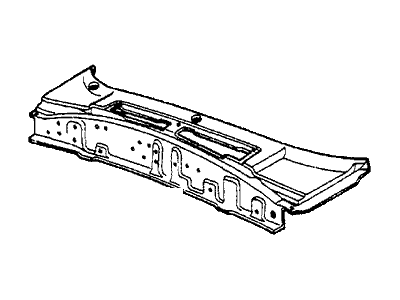 Honda 04702-689-670ZZ Windshield, FR. (Lower)