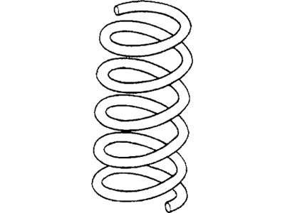 1981 Honda Accord Coil Springs - 51401-689-675