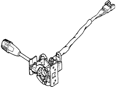 Honda 35250-671-685 Switch Assembly, Turn Signal Light