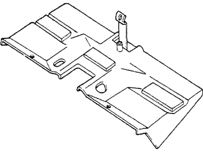 Honda 66420-671-000 Cover, Glove Box