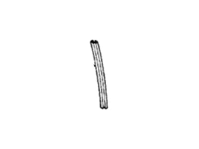 1981 Honda Accord Door Moldings - 75824-672-023