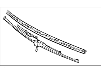 1978 Honda Accord Wiper Blade - 38470-671-023