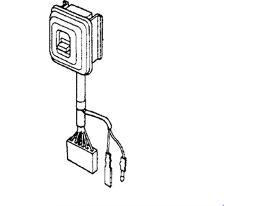 Honda 35760-688-831 Switch Assembly, Power Window Sub