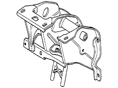 Honda 46590-671-672 Bracket, Pedal