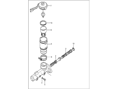 Honda 46100-692-013