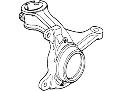 Honda 51216-689-000 Knuckle, Driver Side