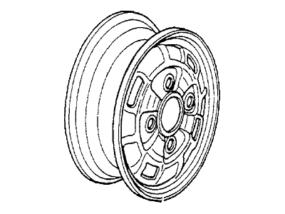 1980 Honda Accord Rims - 42700-689-921