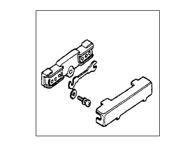 1977 Honda Accord Fuse Box - 38250-657-670