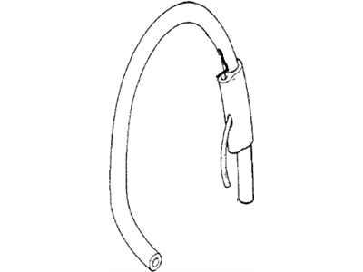 1981 Honda Accord Power Steering Hose - 53730-689-670