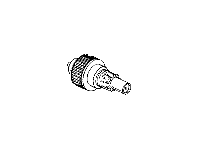 1989 Honda CRX Starter Drive - 31204-PD1-013