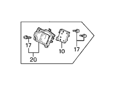 Honda 30120-PT2-004 Igniter Unit (Nec/Elesys)