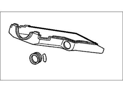 Honda 77360-SH2-J03ZA Cover Assembly, Column (Lower) (Black)