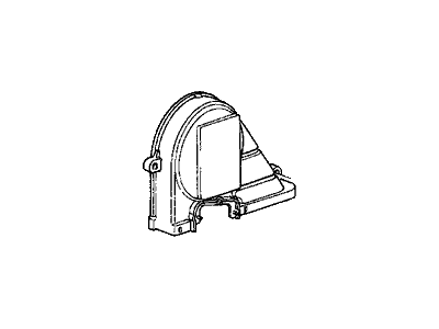 1989 Honda CRX Timing Cover - 11820-PM3-000