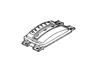 Honda CRX Shift Indicator - 54710-SH3-A81