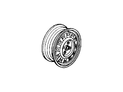 Honda 42700-SH2-A03 Disk, Wheel (4 1/2-Jx13) (Kanai)