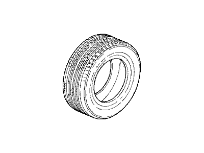 1988 Honda CRX Tire - 42751-DUN-021