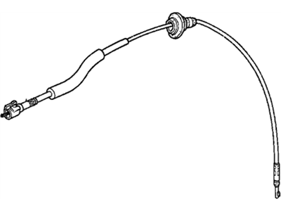 Honda CRX Speedometer Cable - 78410-SH3-A12