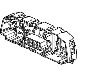 1989 Honda Civic Instrument Cluster - 78110-SH3-014