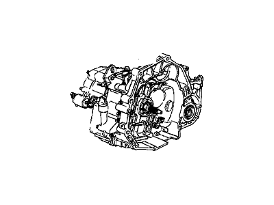 Honda CRX Transmission Assembly - 20021-PL4-000