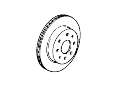 Honda CRX Brake Disc - 45251-SB2-752