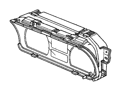 Honda CRX Instrument Cluster - 78100-SH3-A35