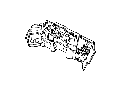 Honda 83101-SH2-A12 Insulator, Dashboard (Lower)