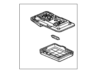 1995 Honda Civic Dome Light - 34250-SB2-003ZB