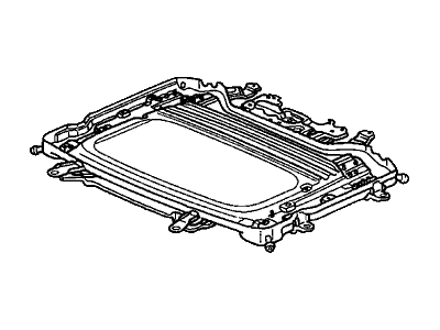 Honda 70100-SH2-000 Frame, Sunroof