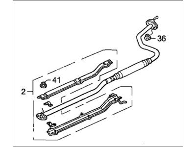 Honda 18220-SH2-J02 Pipe B, Exhuast