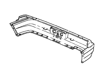 1991 Honda CRX Bumper - 71501-SH2-A01ZZ