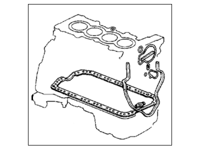 Honda 06111-PT0-010 Gasket Kit, Cylinder Block