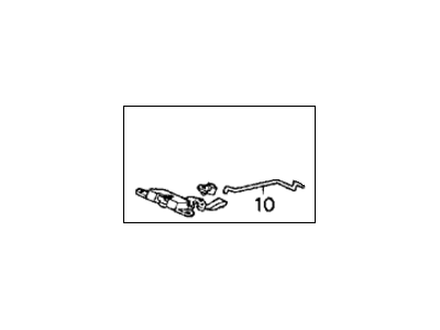 Honda 82620-SS0-003 Lock Assy., RR. Seat