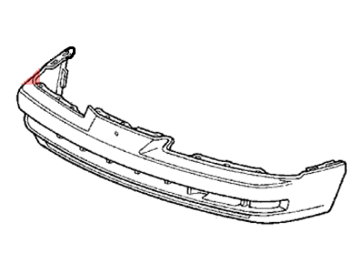 Honda 04711-SS0-A90ZZ Face, Front Bumper (Dot)