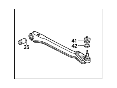 1995 Honda Prelude Control Arm - 52355-SS0-A01