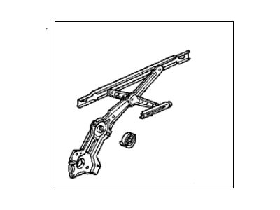 1995 Honda Prelude Window Regulator - 72251-SS0-J01