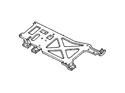 Honda 37822-P12-A00 Sub-Stay, Engine Control Module