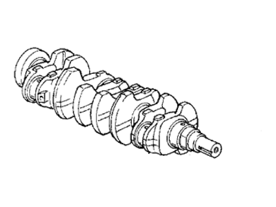 1991 Honda Accord Crankshaft - 13310-PT3-315