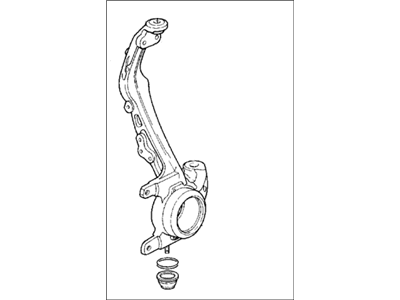 1994 Honda Prelude Steering Knuckle - 51215-SS0-010