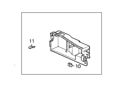 Honda 78110-SS0-A01 Case Assembly