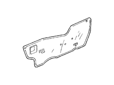 Honda 72361-SS0-A00 Seal, L. FR. Door Hole