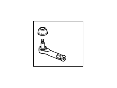 Honda 53550-SS0-J61 End, Tie Rod