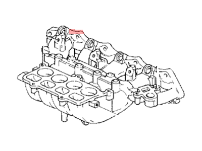 Honda 17100-P14-A00 Manifold A, Intake