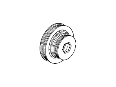 Honda Accord Crankshaft Pulley - 13810-PT1-003