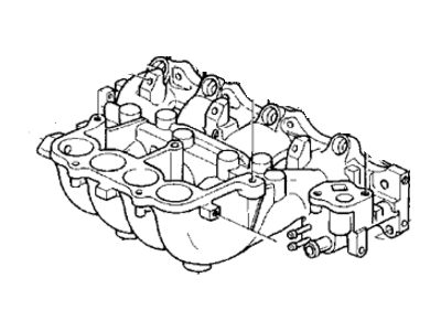 1994 Honda Prelude Intake Manifold - 17100-P12-A00