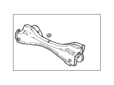 Honda 50300-SS0-G60 Beam, Rear Suspension Cross