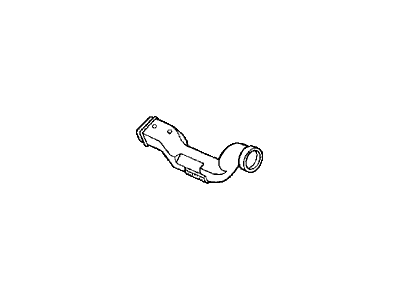 Honda 77421-SS0-A01 Duct A Assy., Air Conditioner Driver