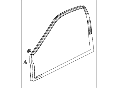 1996 Honda Prelude Door Seal - 72350-SS0-J01