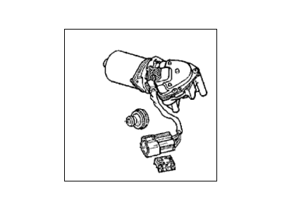 Honda 76505-SP0-003 Motor, Front Wiper