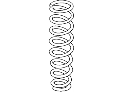 1994 Honda Prelude Coil Springs - 52441-SS0-904