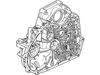 Honda 21111-PX4-700 Case, Torque Converter